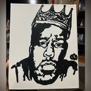 Notorious BIG painting